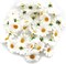 Fabric Daisy Flower Head 100PCS 1.5Inch White Artificial Gerbera Fake Flowers Heads for Wedding Party and DIY Craft